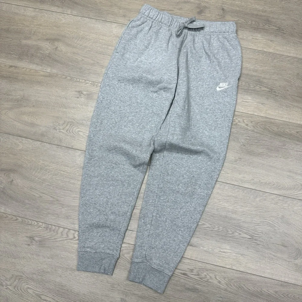 Nike Gray‎ Jogger Sweatpants Men's Sz S Gym Trendy Casual Comfy